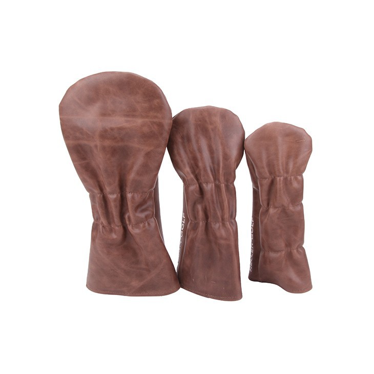 brown golf wood headcover 1