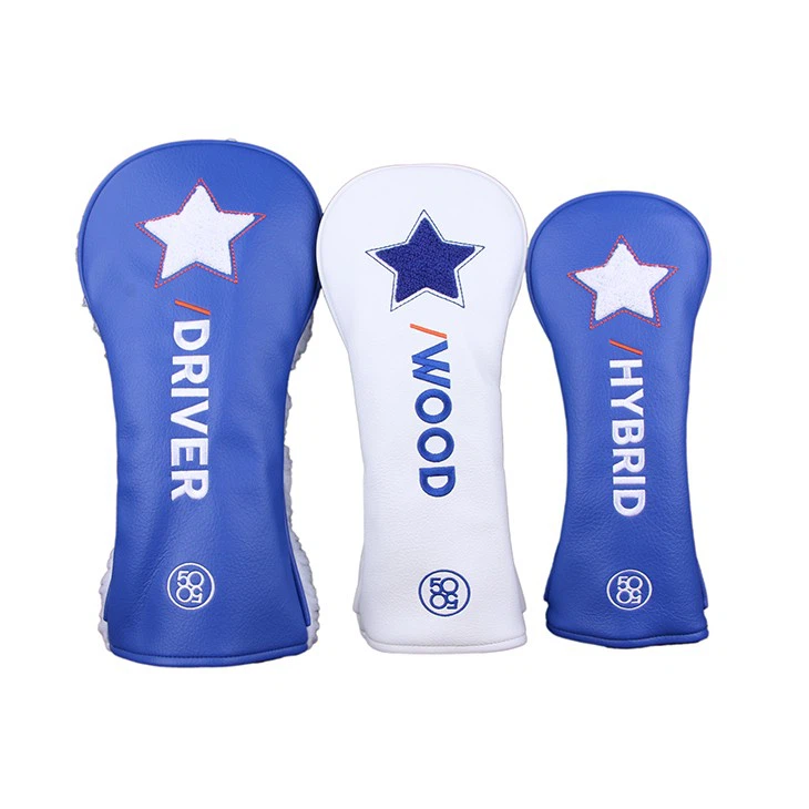 Golf Club Wood Putter Headcover Set