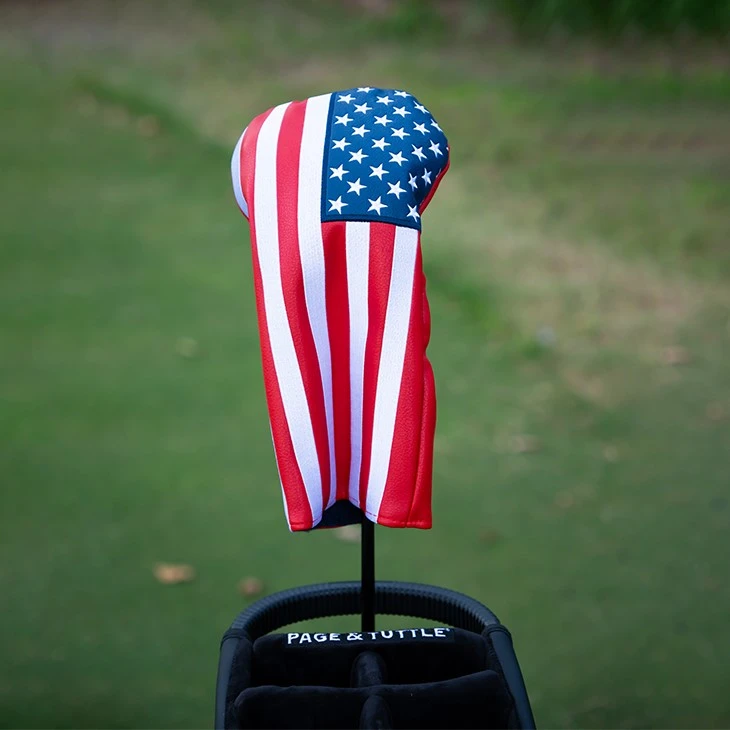 USA Flag golf headcover 7 USA Flag golf headcover 7